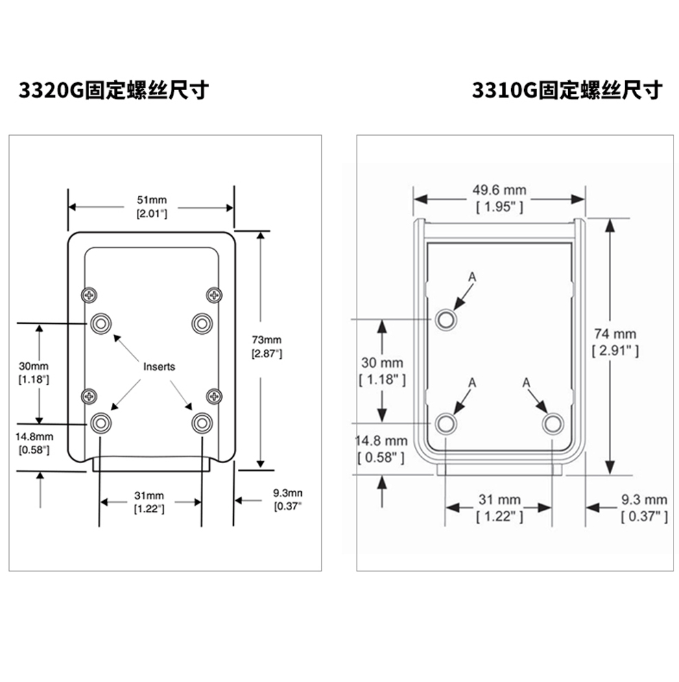 尼韋爾3320G 3320GHD eio 3310g固定式掃碼平臺(tái)條碼掃描槍一二維碼掃碼器流水線專用掃碼槍 3320GHD高精版USB口